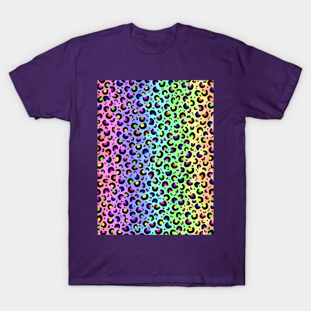 Electric Leopard T-Shirt by SartorisArt1